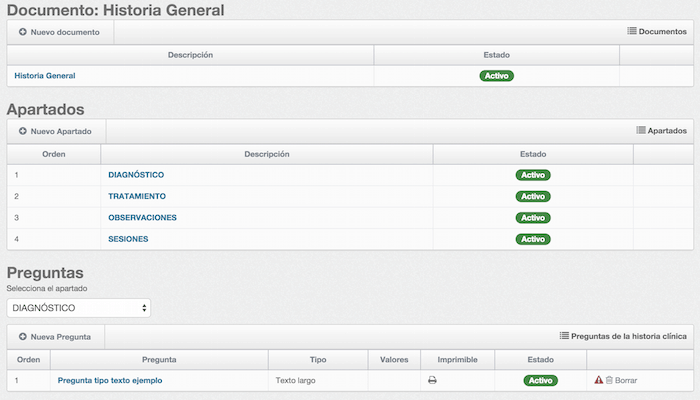 Historial Clínico en software de gestión Historial Clínico en la gestión de clínicas